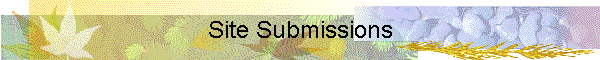Site Submissions
